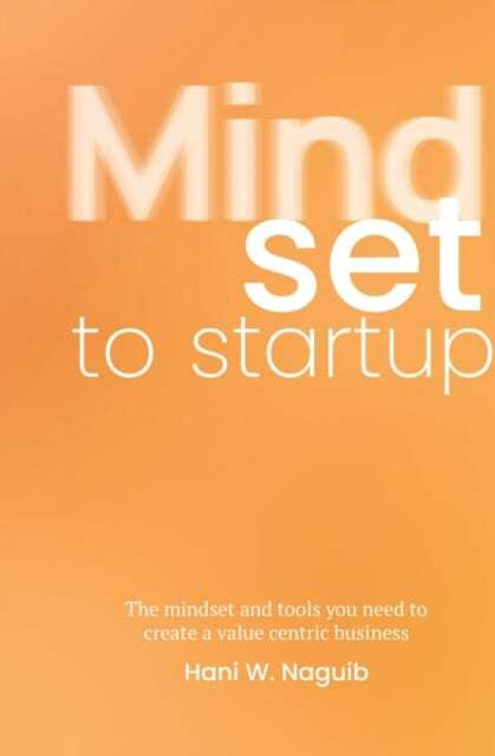 Mindset to Startup The mindset and tools you need to create a valuecentric business