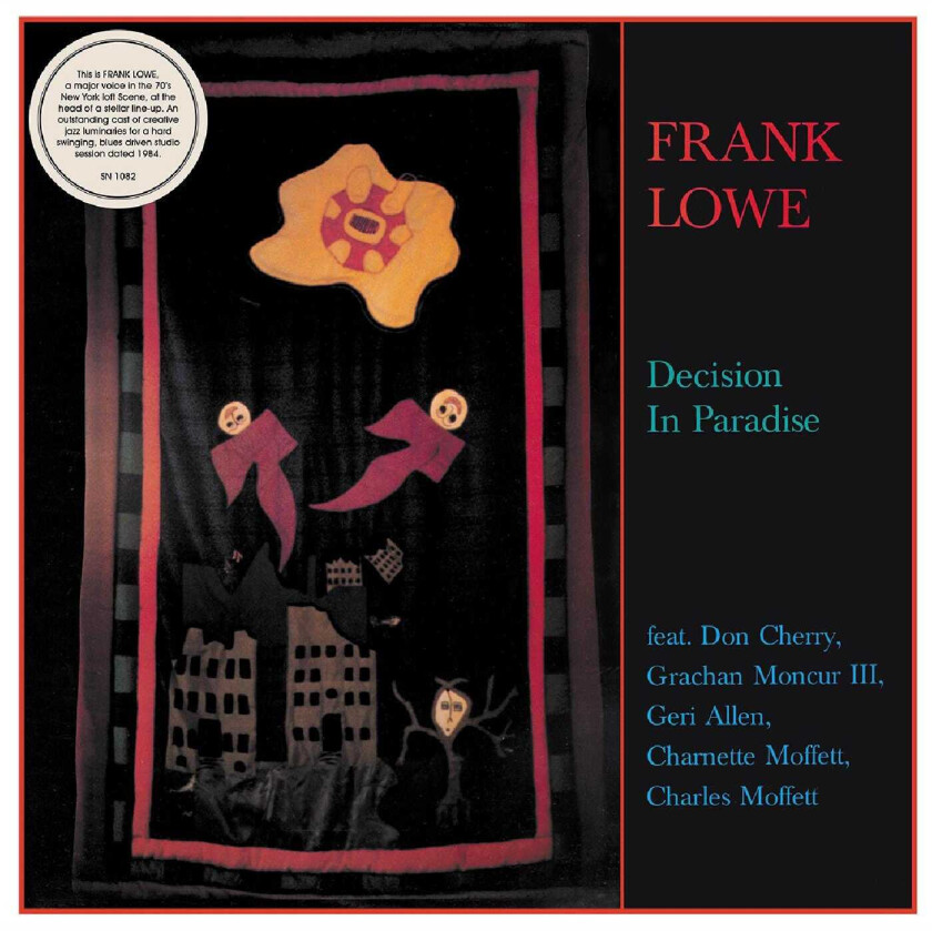 Frank Lowe Decision In Paradise LP/Vinyl