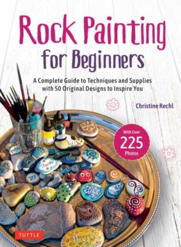 Rock Painting for Beginners  A Complete Guide to Techniques and Supplies with 50 Original Designs to Inspire You