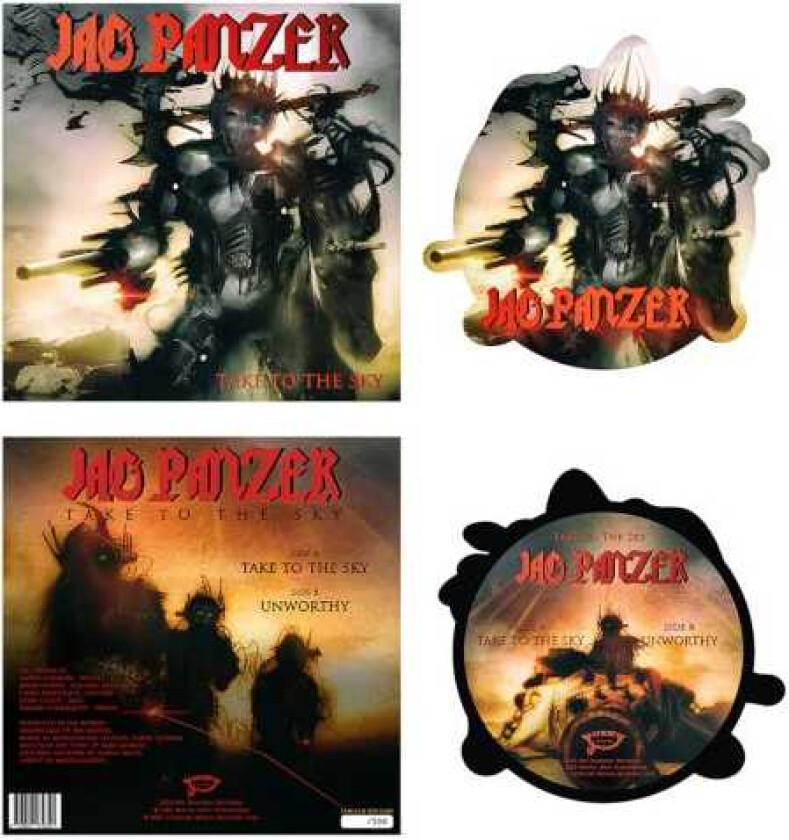 Jag Panzer Take to the Sky LP/Vinyl