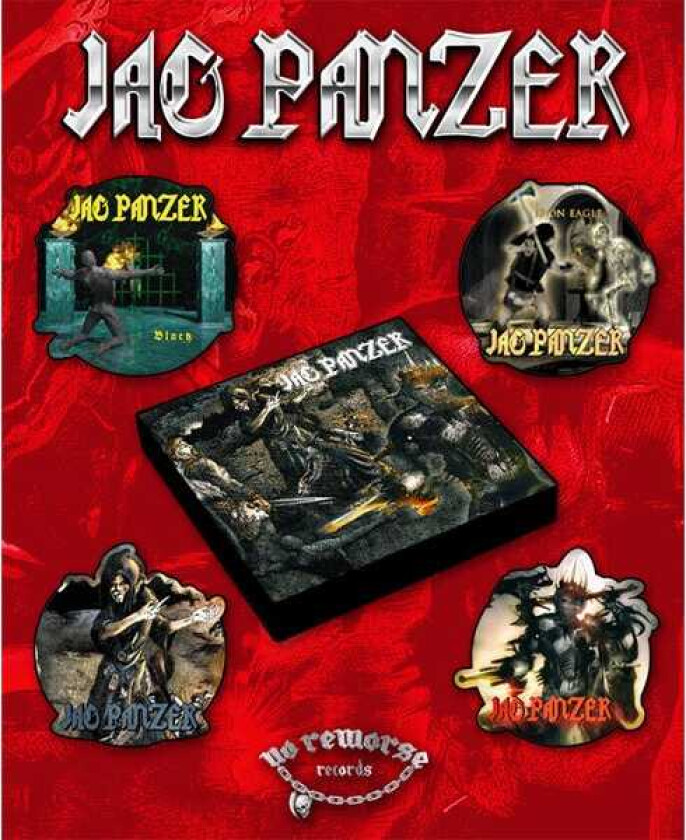 Jag Panzer 4 Shaped Picture Discs Box Set LP/Vinyl