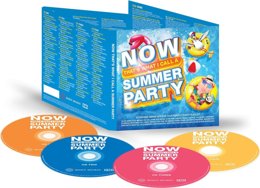 Diverse Artister NOW That's What I Call a Summer Party CD