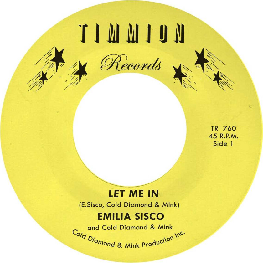 Emilia Sisco, Cold Diamond & Mink Let Me In LP/Vinyl