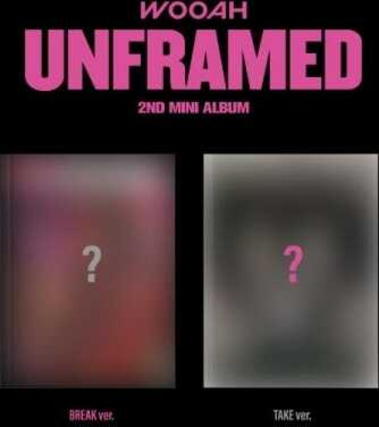 Woo!Ah! Unframed Random Cover incl. 80pg Photobook, Circle Card, Polaroid, Photocard, Sticker + Poster CD
