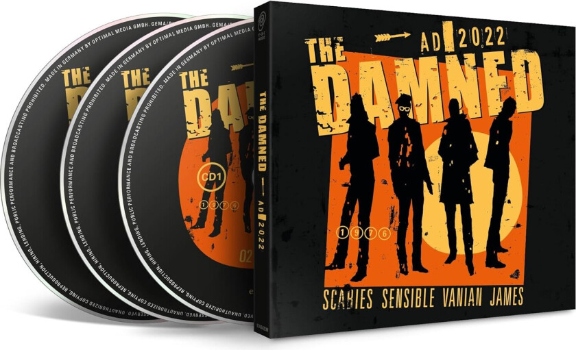 The Damned AD 2022 Live In Manchester CD