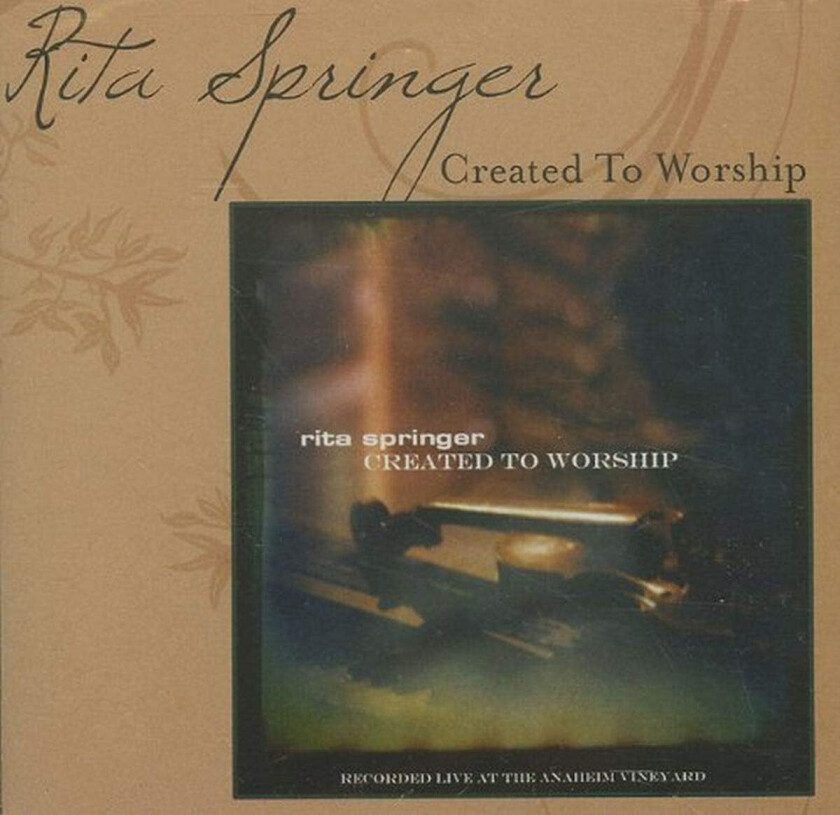 Rita Springer Created To Worship CD