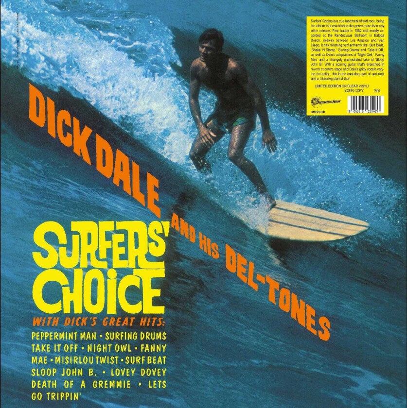 Dick Dale Surfers' Choice LP/Vinyl