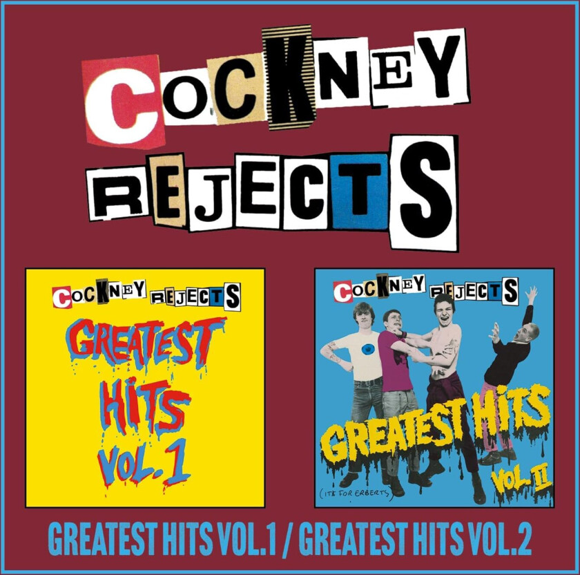 Cockney Rejects Greatest Hits Vol.1 / Greatest Hits Vol.2 CD