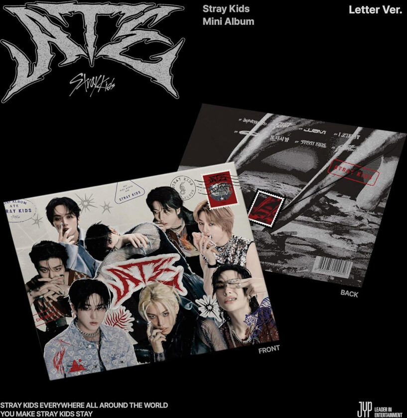 Stray Kids Ate Letter Version Random Cover CD