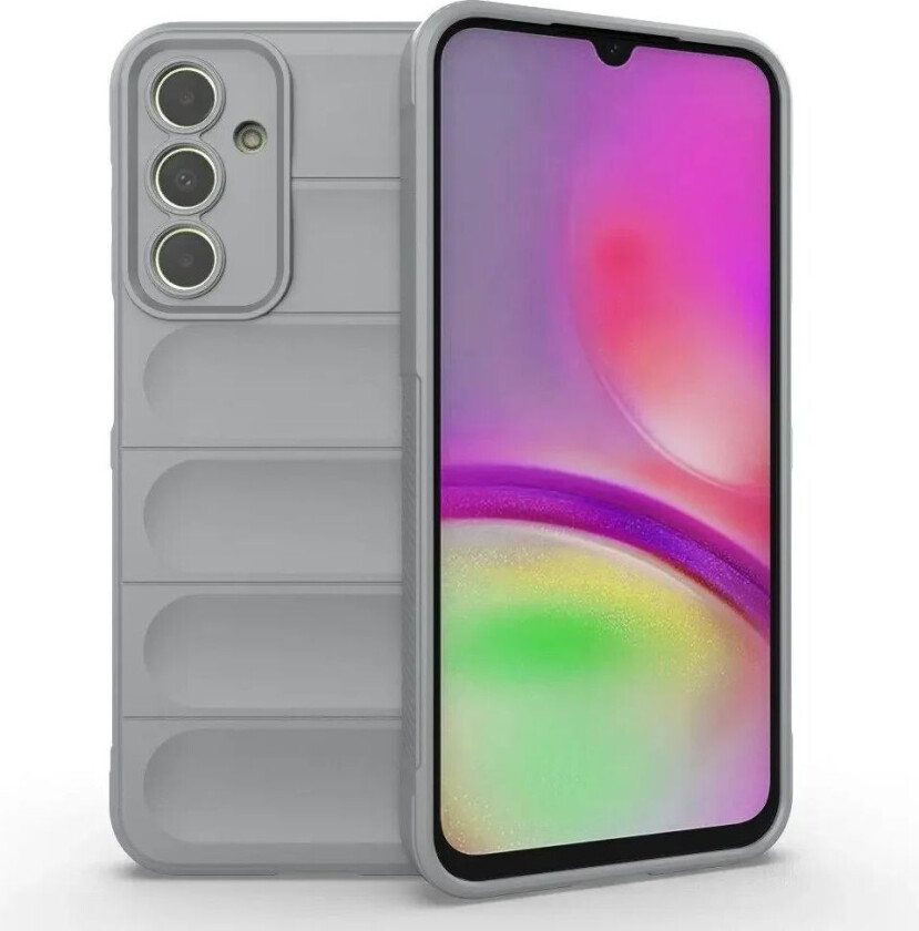 Samsung Galaxy A25 (5G) Fleksibelt Plastdeksel - Grå