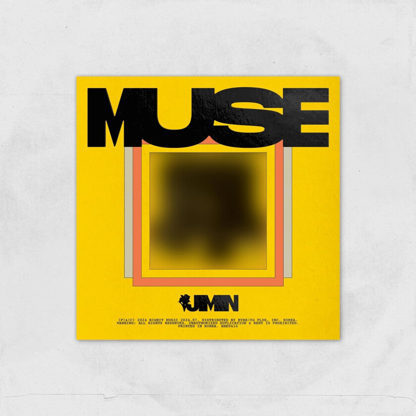 Jimin (BTS) MUSE (SERENADE Ver.) CD