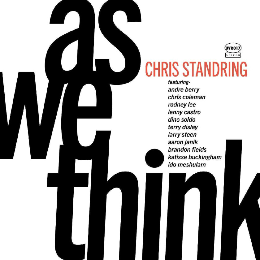 Chris Standring  As We Think  CD