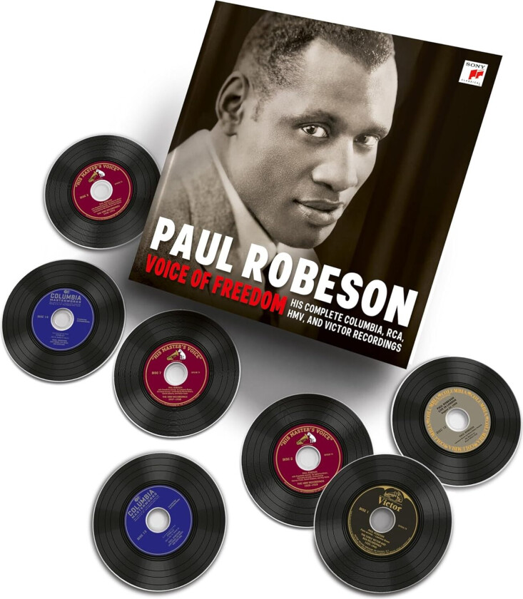 Paul Robeson  Voice of Freedom: His Complete Columbia, RCA, HMV and Victor Recordings  CD