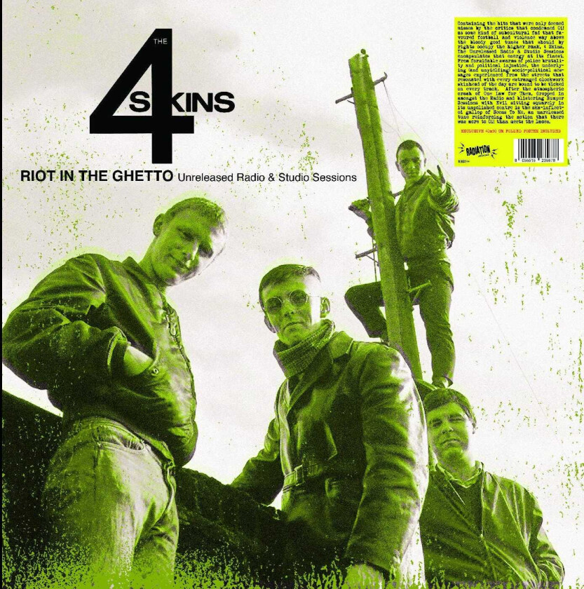 The 4 Skins Riot In The Ghetto: Unreleased Radio & Studio Sessions LP/Vinyl