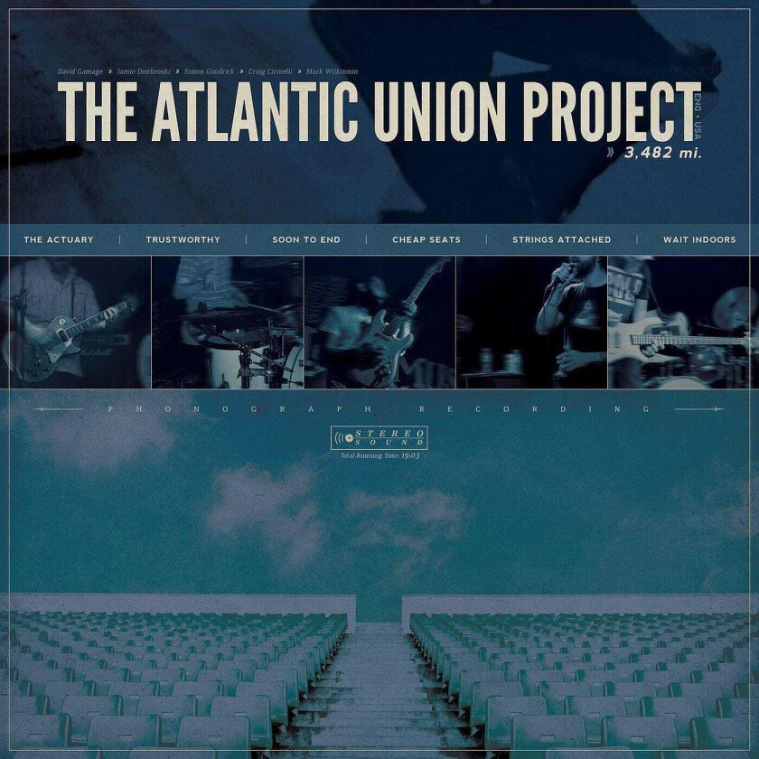 The Atlantic Union Project  3,482 Miles  CD