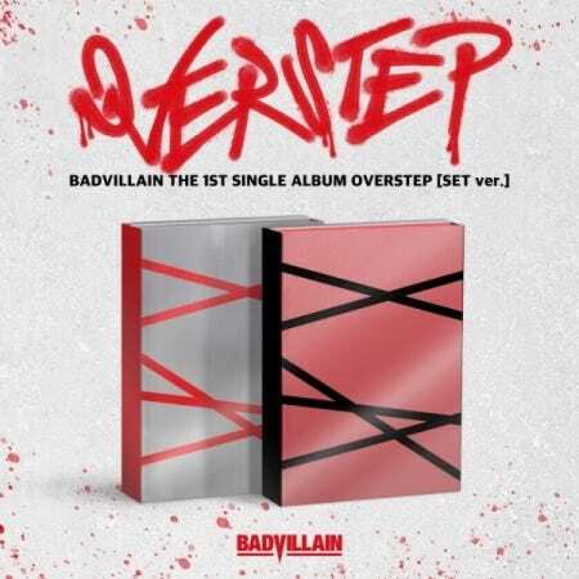 Badvillain Overstep incl. 120pg Photobook, Accordion Profile Ticket, Folded Poster, Photocard, Sticker + Lyrics Paper CD