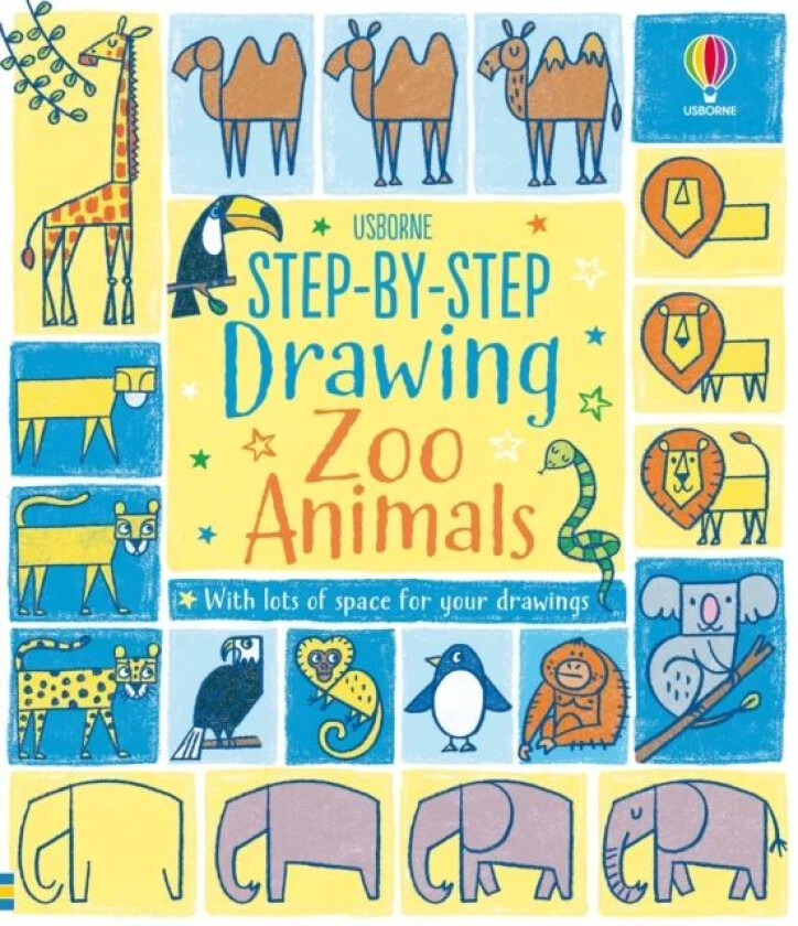 Step-by-step Drawing Zoo Animals av Fiona Watt