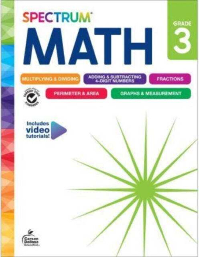 Spectrum Math Workbook Grade 3