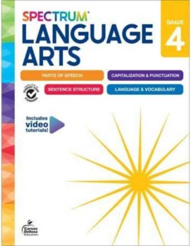 Spectrum Language Arts Workbook Grade 4