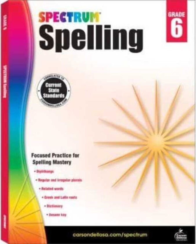 Spectrum Spelling Grade 6