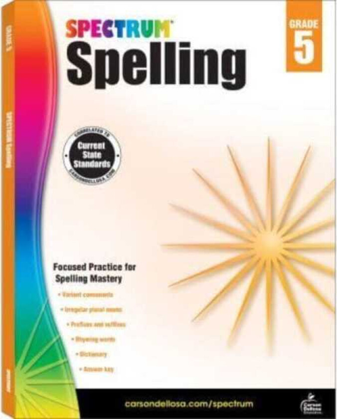 Spectrum Spelling Grade 5