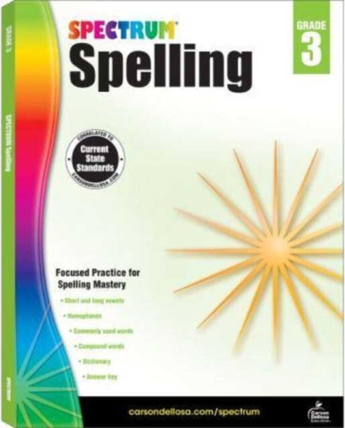 Spectrum Spelling Grade 3