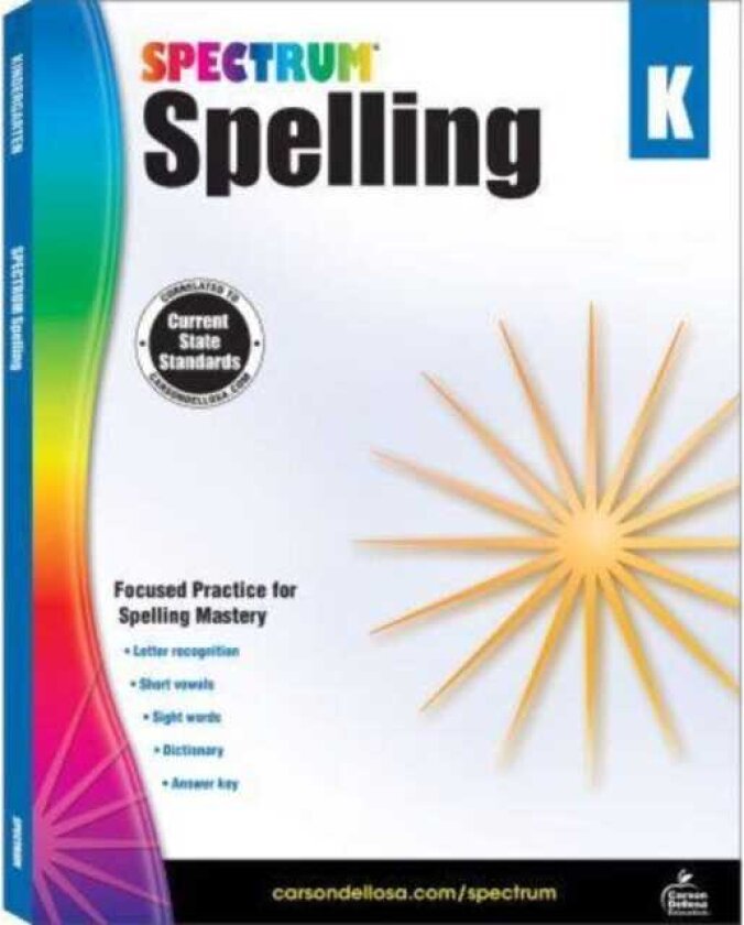 Spectrum Spelling Grade K