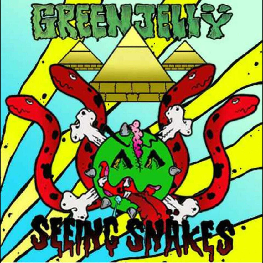 Green Jell, Seeing Snakes Green Jellÿ / Seeing Snakes Split LP/Vinyl