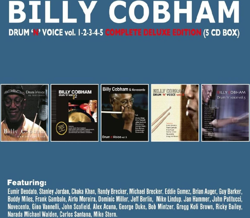 Billy Cobham  Drum ‘n’ Voice Vol. 15  CD