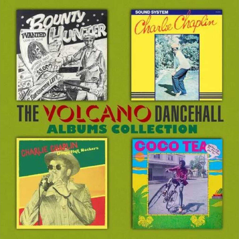 Barrington Levy, Charlie Chaplin (Reggae), Cocoa Tea The Volcano Dancehall Albums Collection CD