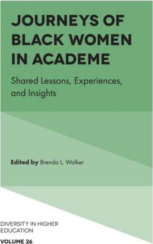 Journeys of Black Women in Academe Shared Lessons, Experiences, and Insights