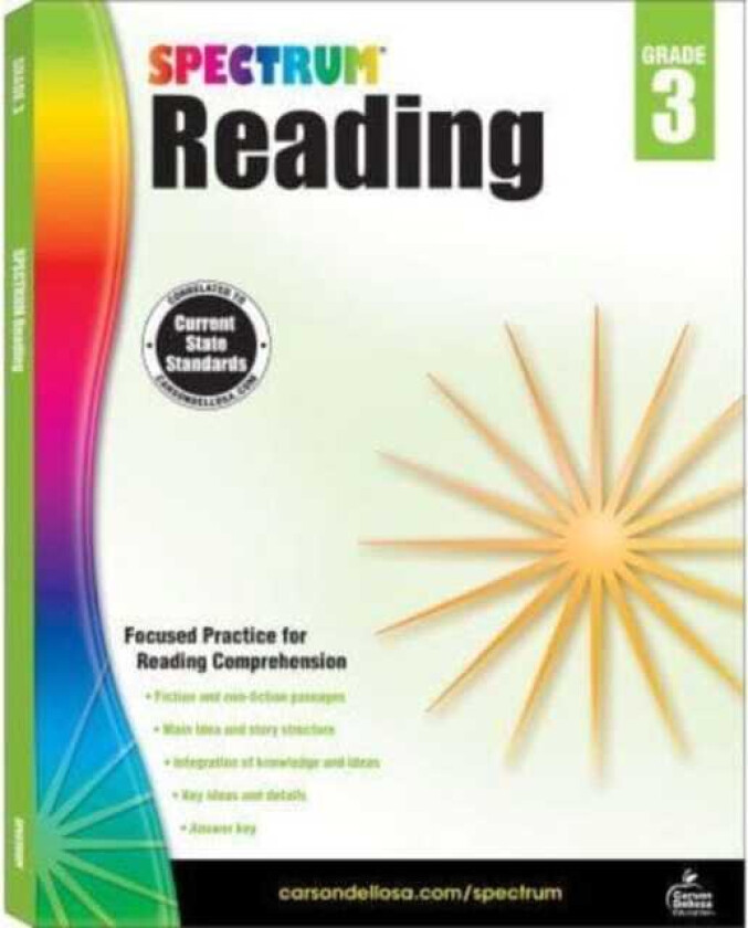 Spectrum Reading Workbook Grade 3