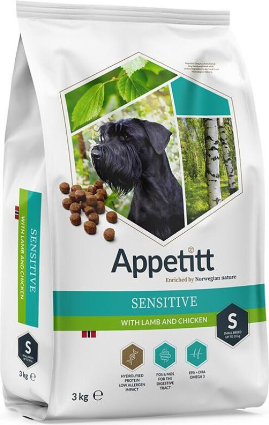 Dog Sensitive Lamb Small Breed 3 kg