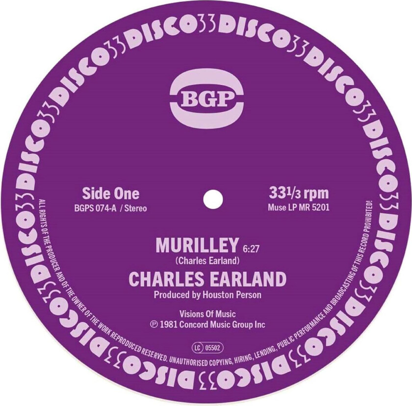 Charles Earland Murilley / Leaving This Planet LP/Vinyl