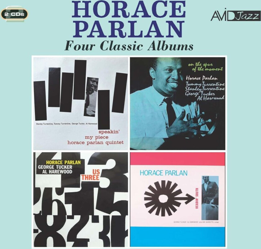 Horace Parlan Four Classic Albums (Speakin' My Piece / On The Spur Of The Moment / Us Three / Headin' South) CD