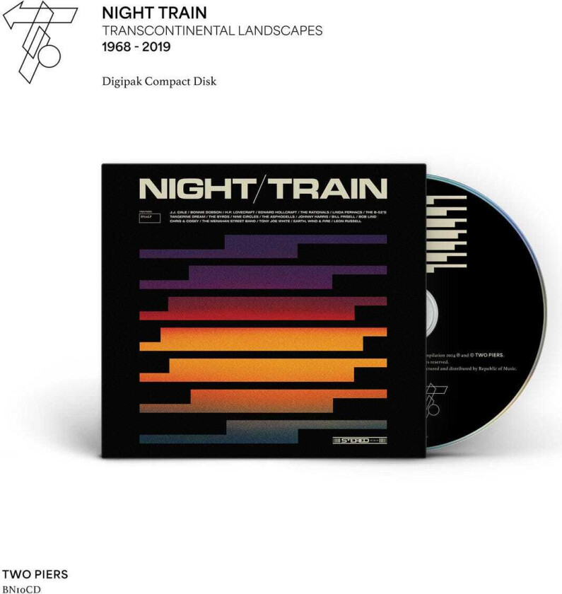 Diverse Artister Night Train: Transcontinental Landscapes 19682019 CD