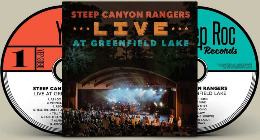 Steep Canyon Rangers  Live at Greenfield Lake  CD