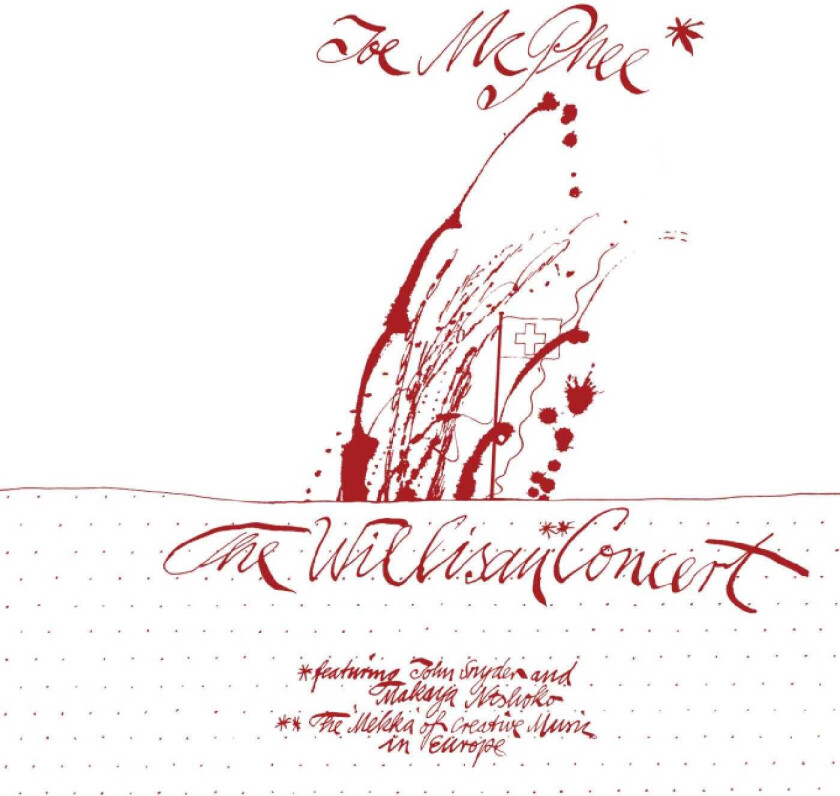 Joe McPhee The Willisau Concert LP/Vinyl