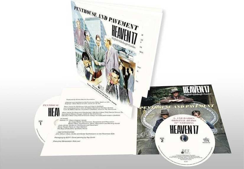 Heaven 17 Penthouse And Pavement CD