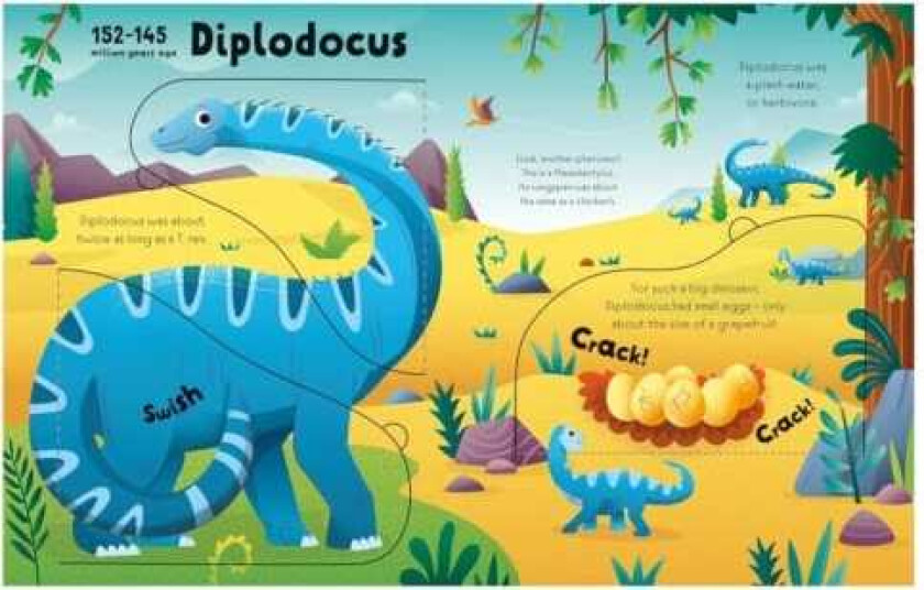 Great Big Dinosaurs (with great big flaps)