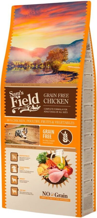 Sam's Field Adult Grain Free Chicken (13 kg)