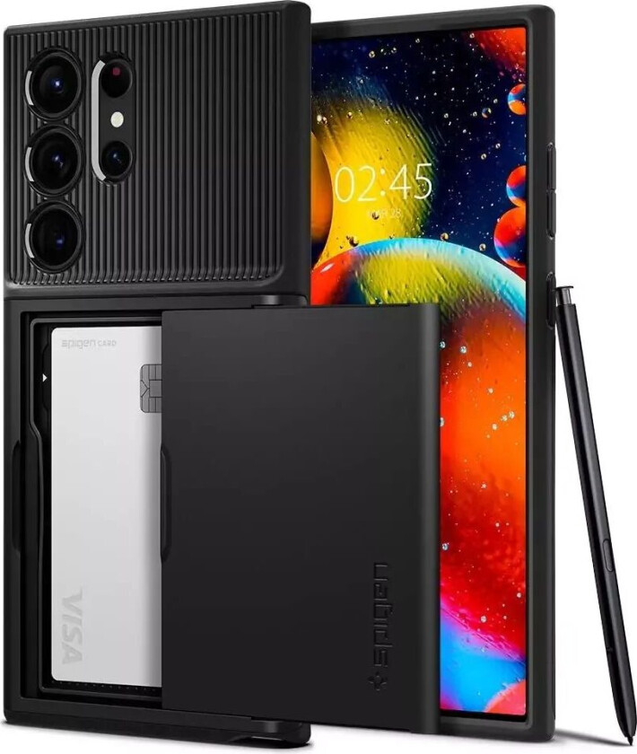 Samsung Galaxy S23 Ultra Slim Armor CS Deksel - Svart