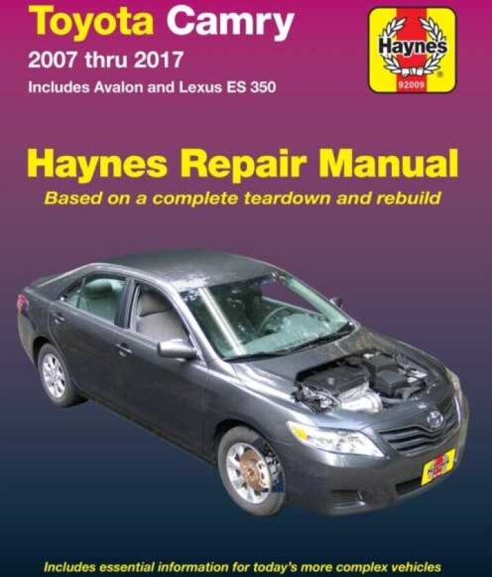 Toyota Camry & Avalon & Lexus ES 350 (20072017) (USA) 200715