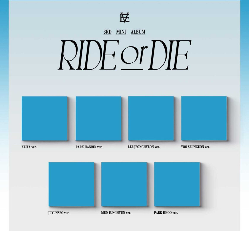 Evnne Ride Or Die Digipack Version Random Cover incl. 20pg Photobook + Photocard CD