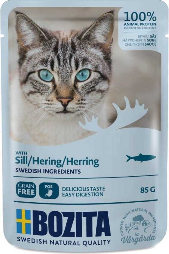 Bozita Biter i Saus med Sill 85 g