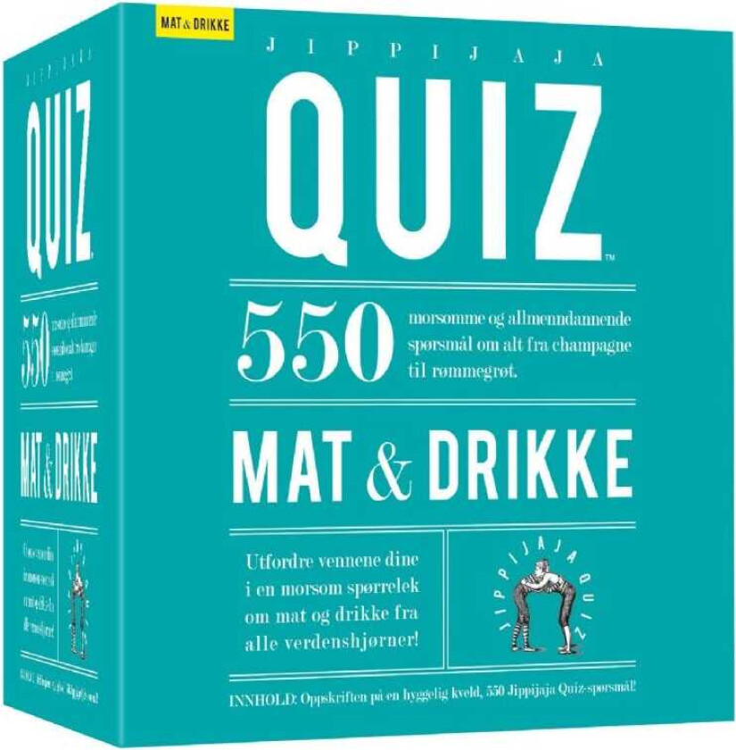 Jippijaja Quiz  Mat & Drikke