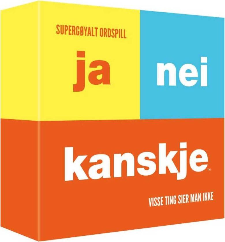 Ja, nei, kanskje