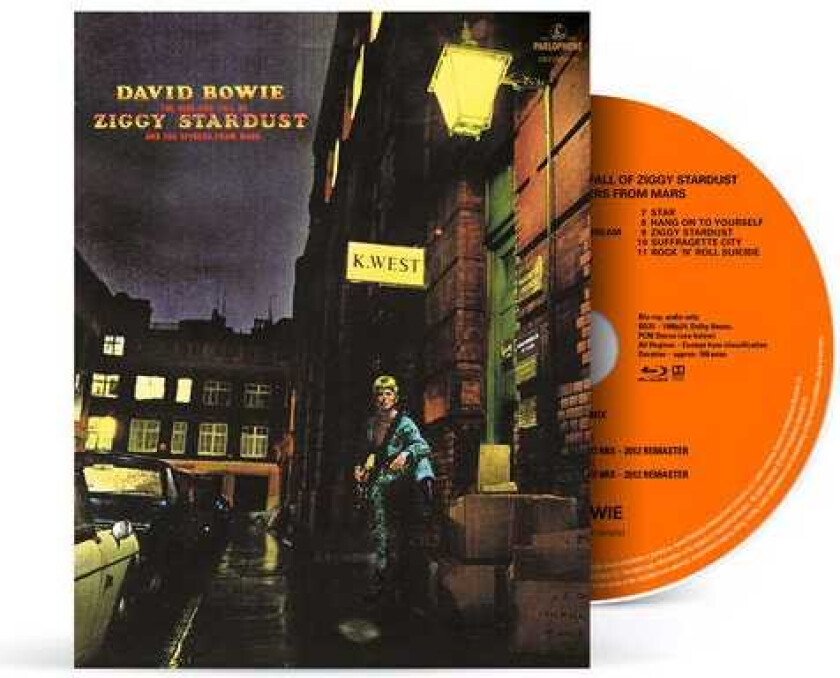 David Bowie  The Rise and Fall of Ziggy Stardust and the Spiders from Mars  CD