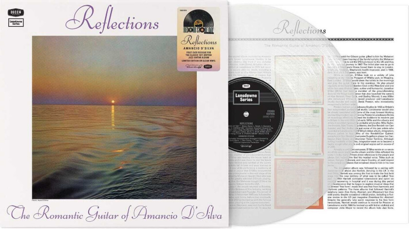 Amancio D'Silva Reflections (The Romantic Guitar Of Amancio D'Silva) LP/Vinyl