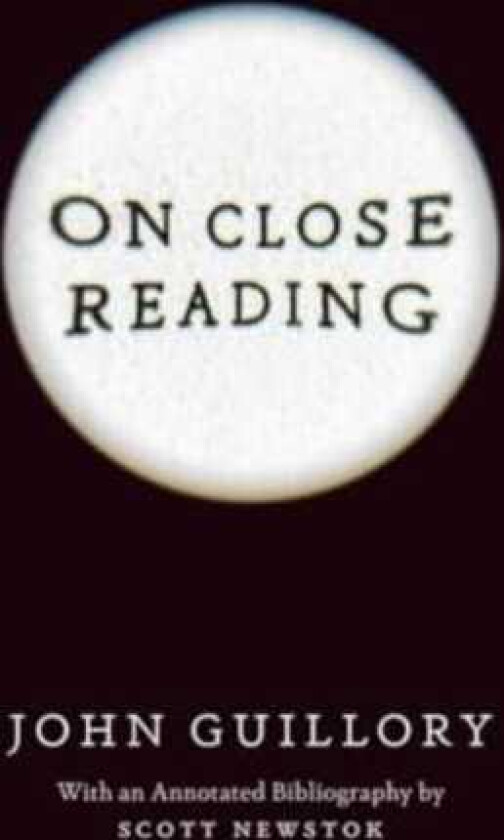 On Close Reading